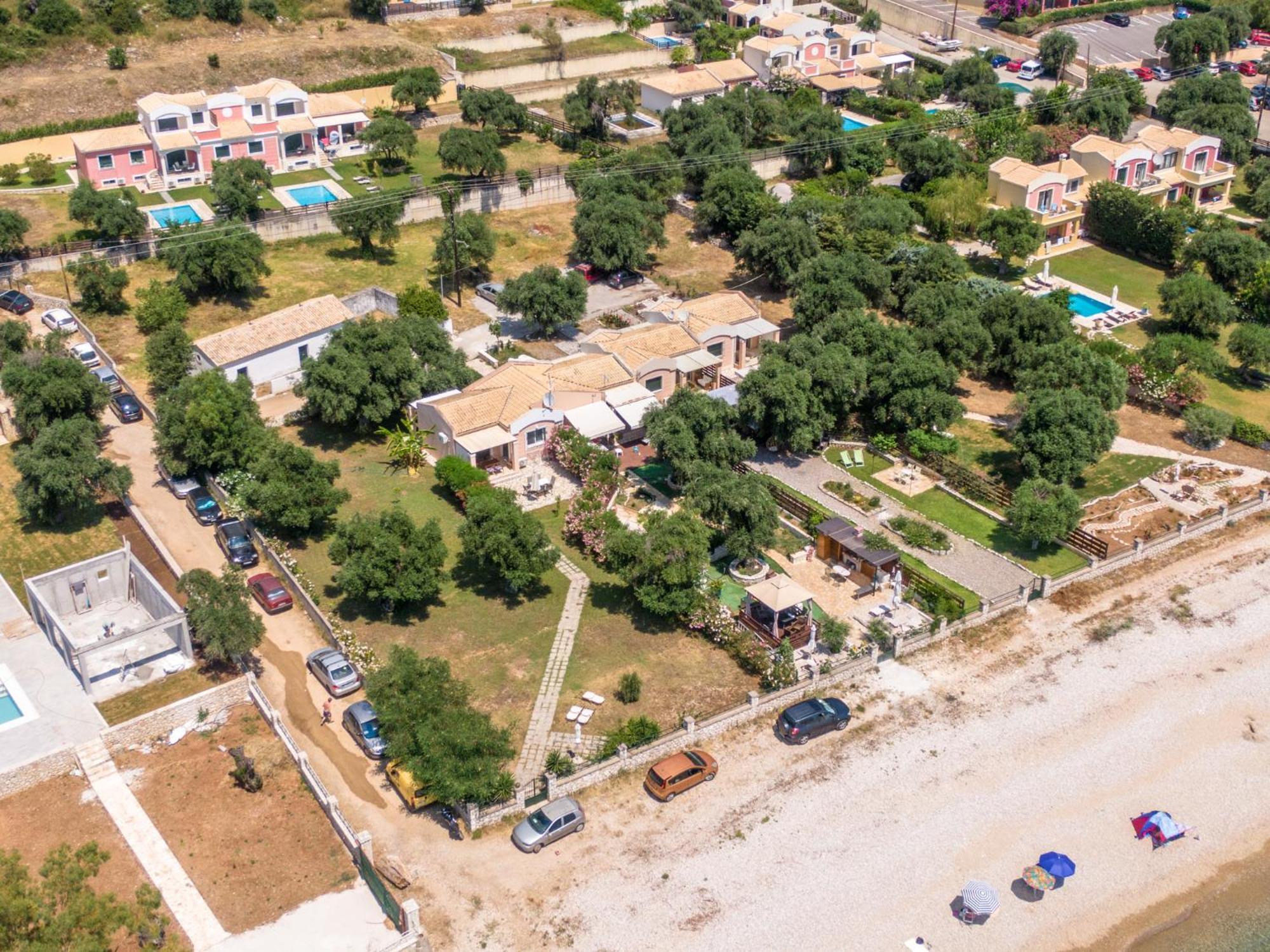 Barbati Beach Holiday Apartment, Corfu,Greece ภายนอก รูปภาพ
